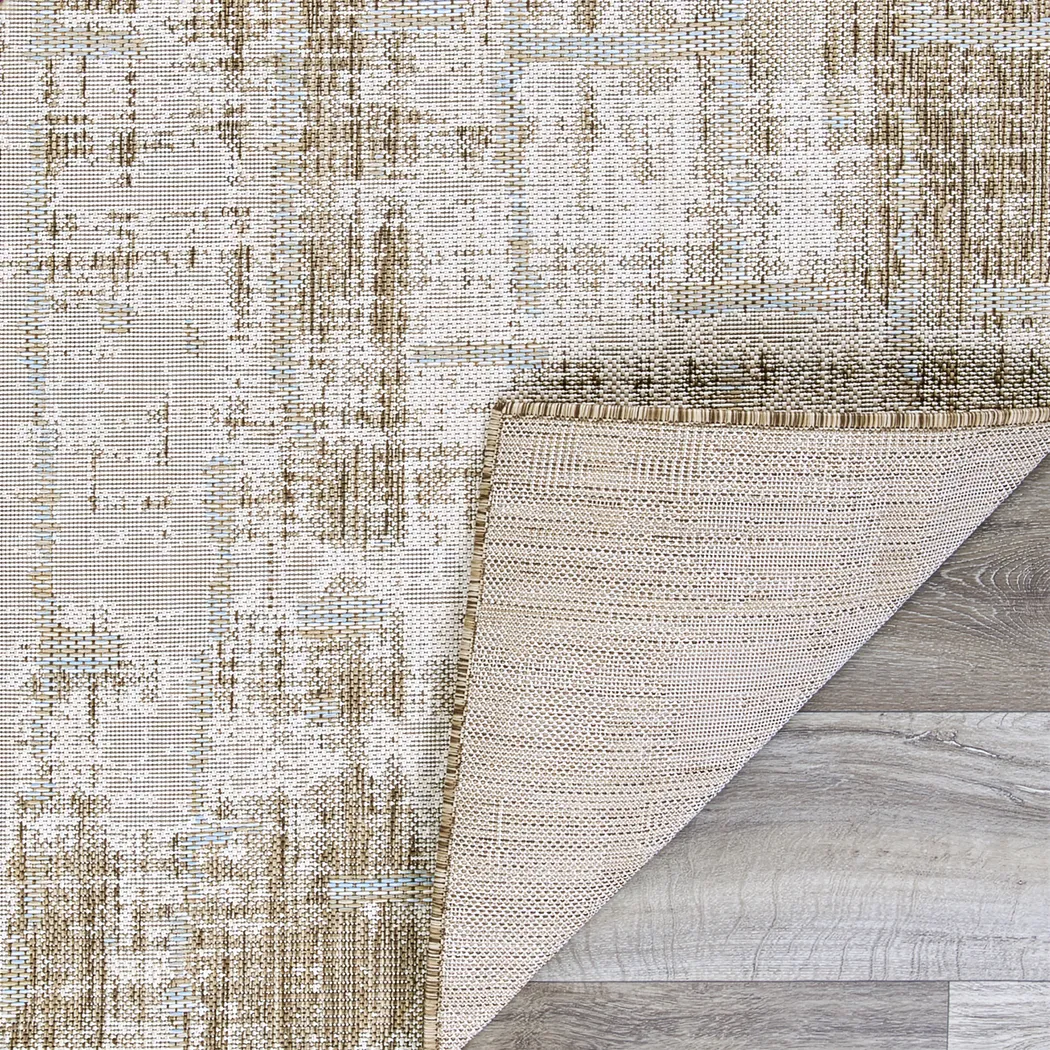 Meadowscape Sand 5'3 x 7'6 Indoor/Outdoor Rug - Thumbnail - Image 3