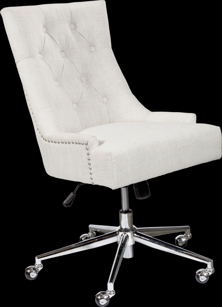 Mearns Beige Office Chair - Thumbnail - Image 6