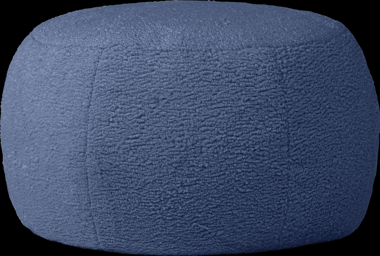 Meashi Indigo Shealing Pouf - Thumbnail - Image 1