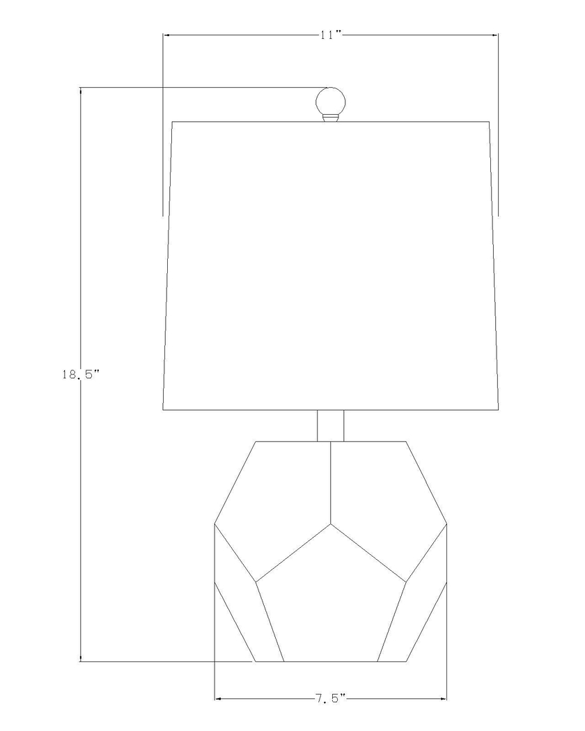 Meath Drive Pink Lamp - Thumbnail - Image 9