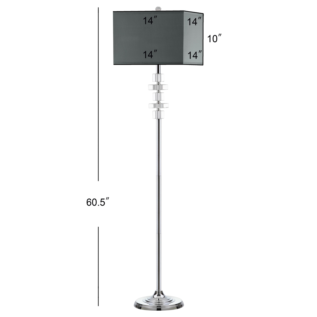 Mecca Court Silver Floor Lamp - Thumbnail - Image 2