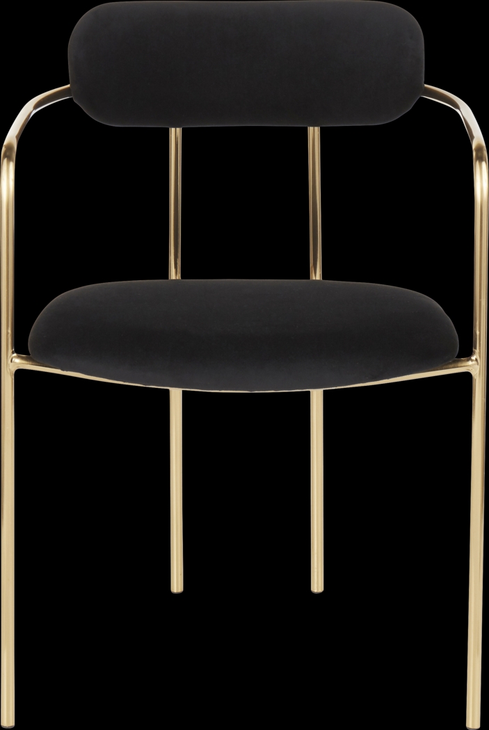 Meckling Black Arm Chair, Set of 2 - Thumbnail - Image 6