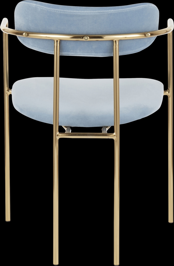 Meckling Blue Arm Chair, Set of 2 - Thumbnail - Image 5