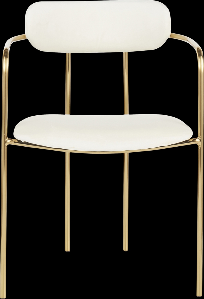 Meckling Cream Arm Chair, Set of 2 - Thumbnail - Image 6