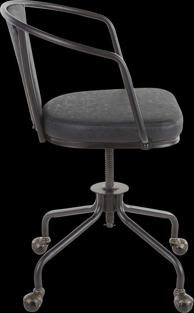 Mediamolle Gray Office Chair - Thumbnail - Image 2