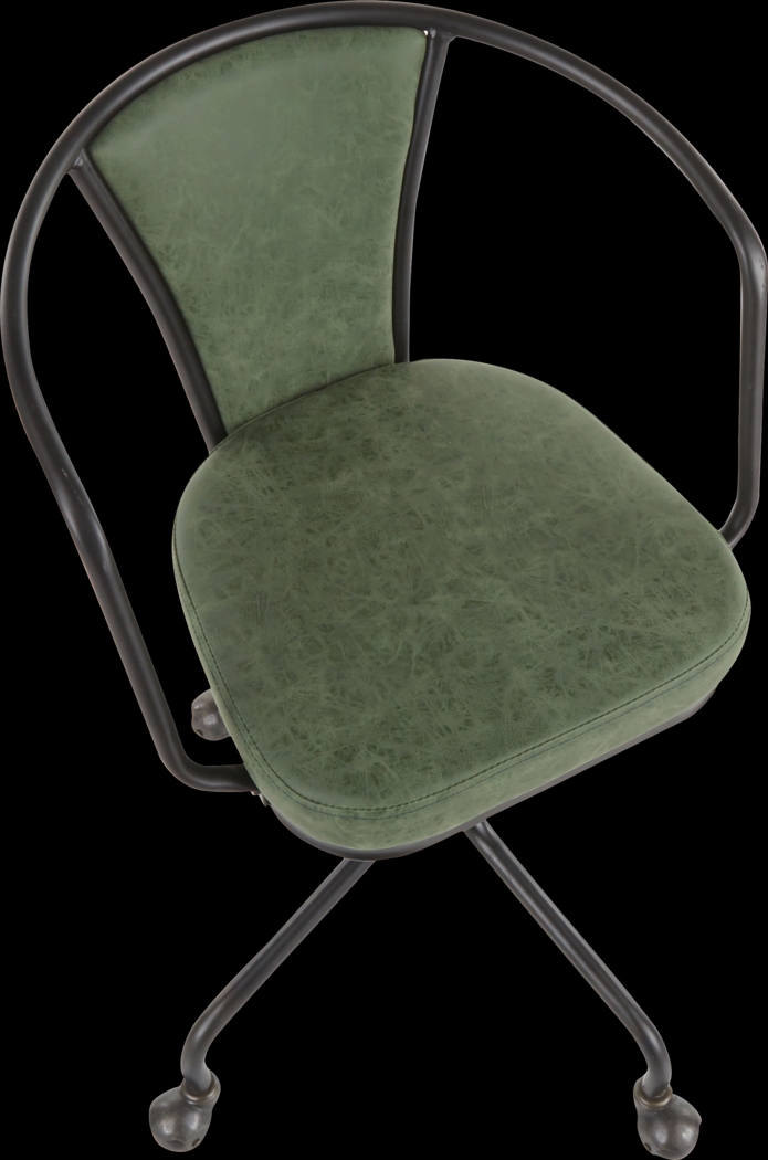 Mediamolle Green Office Chair - Thumbnail - Image 6