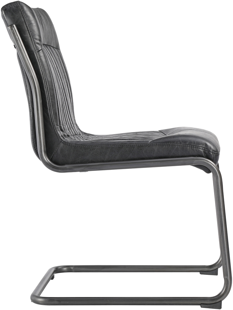 Medill Black Side Chair, Set of 2 - Thumbnail - Image 3