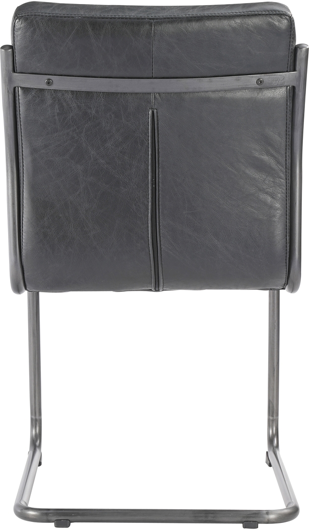 Medill Black Side Chair, Set of 2 - Thumbnail - Image 4