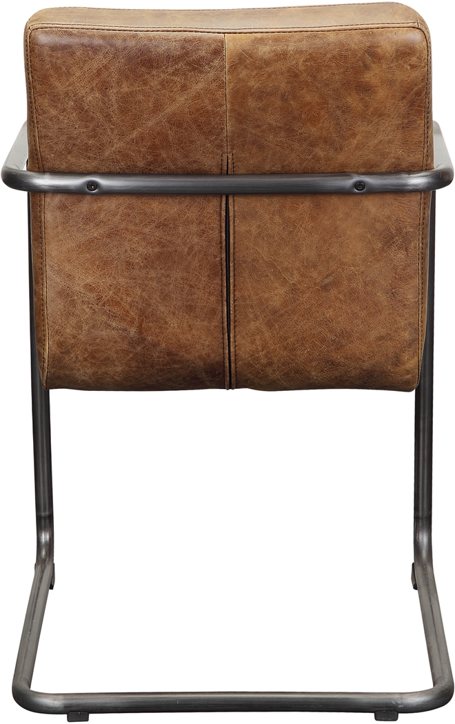 Medill Brown Arm Chair, Set of 2 - Thumbnail - Image 3