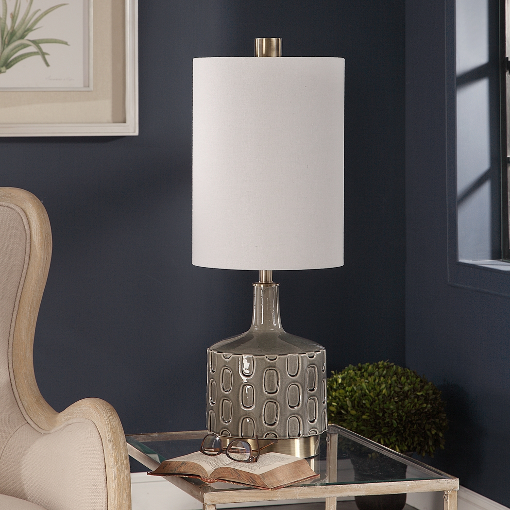 Medwell Alley Gray Lamp - Thumbnail - Image 3