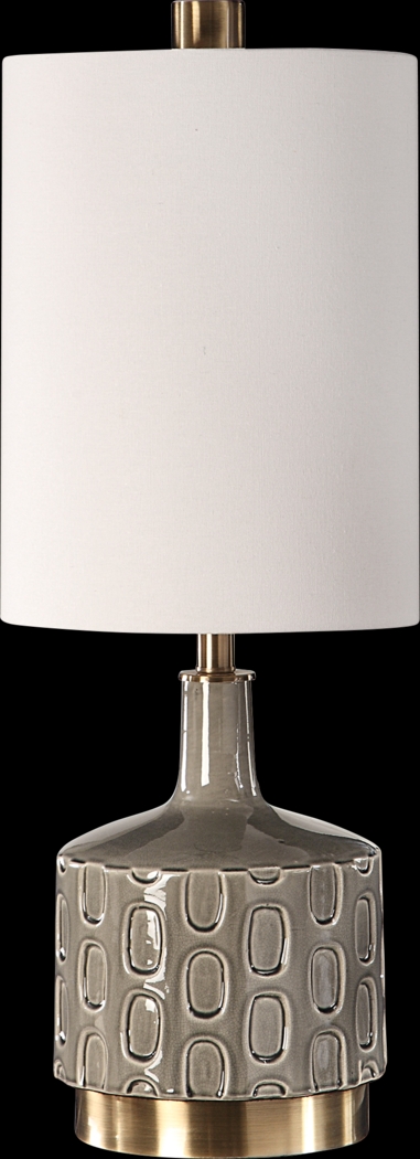 Medwell Alley Gray Lamp - Thumbnail - Image 1