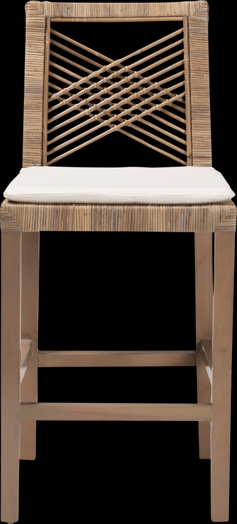 Medye Taupe Counter Stool - Thumbnail - Image 3
