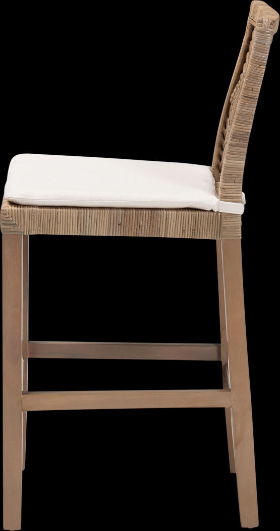 Medye Taupe Counter Stool - Thumbnail - Image 4
