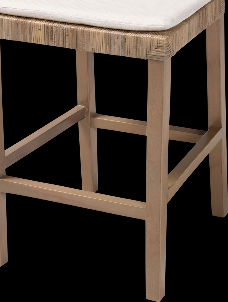 Medye Taupe Counter Stool - Thumbnail - Image 7