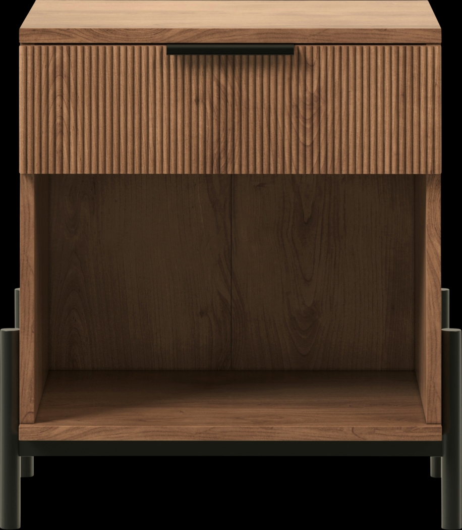 Megary Mocha Nightstand - Thumbnail - Image 2