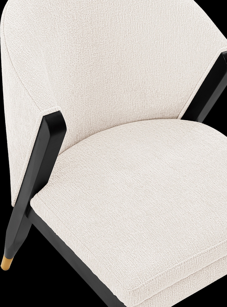 Megonko Cream Arm Chair - Thumbnail - Image 2