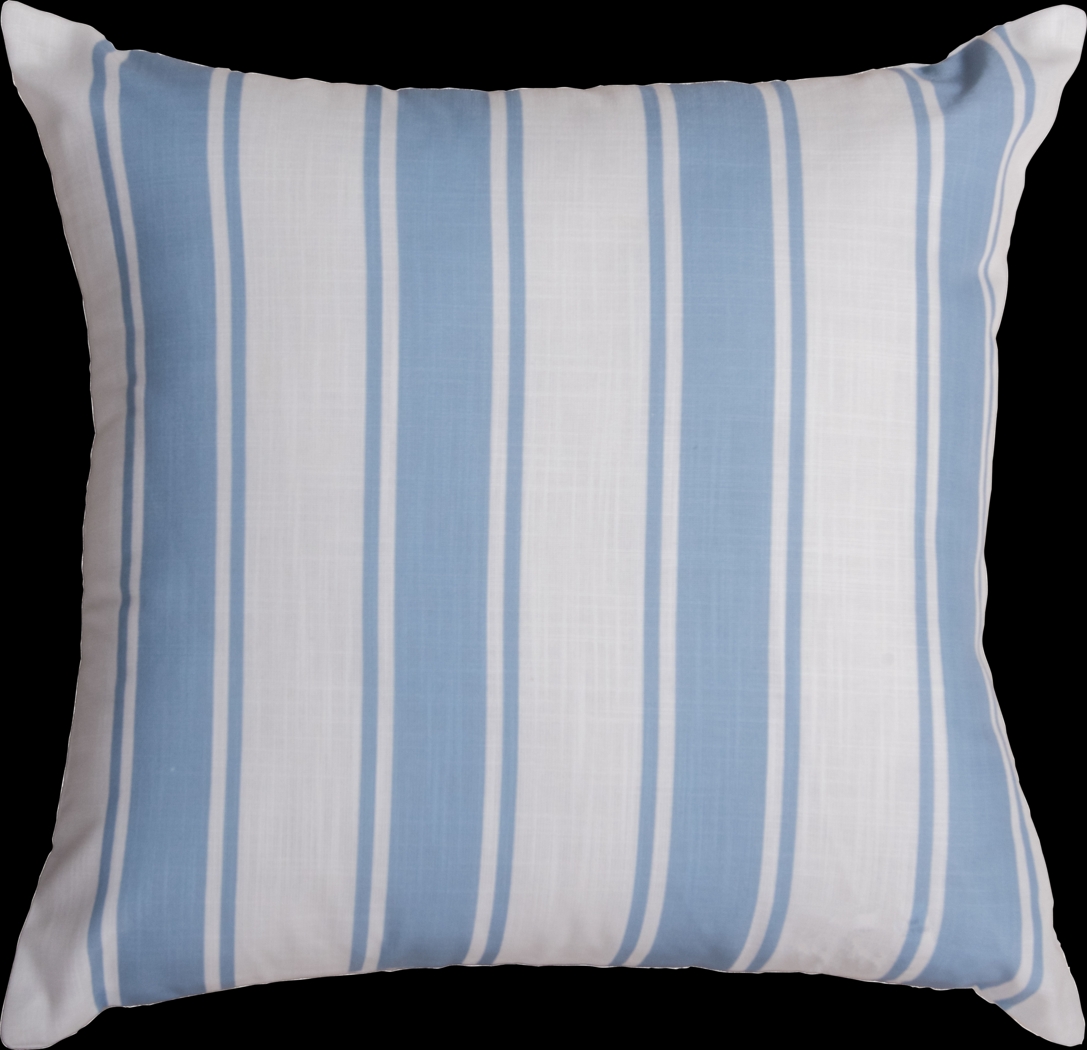 Mehis Blue Indoor/Outdoor Accent Pillow - Thumbnail - Image 1