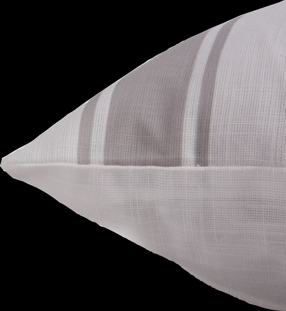 Mehis Gray Indoor/Outdoor Accent Pillow - Thumbnail - Image 2