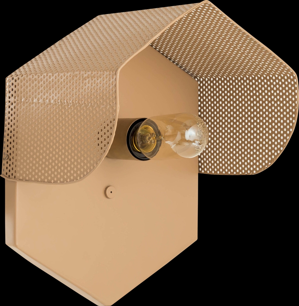 Mehlby I Beige Wall Sconce - Thumbnail - Image 2