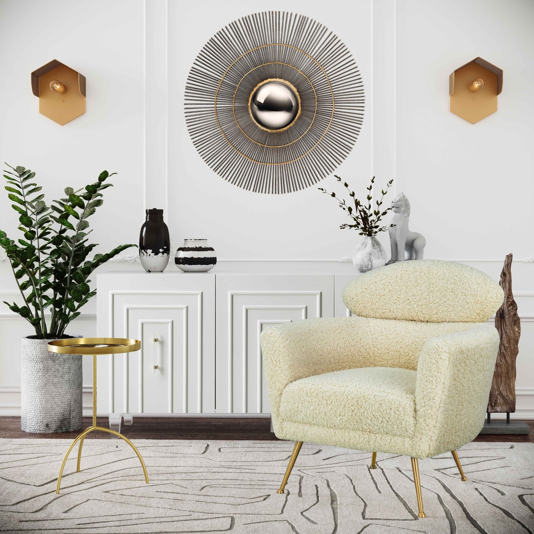 Mehlby I Beige Wall Sconce - Thumbnail - Image 7