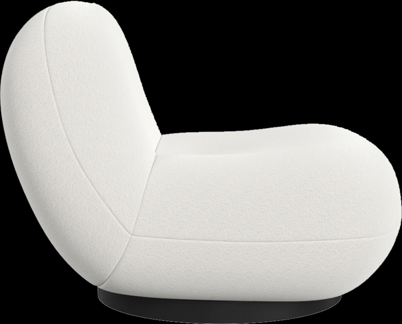 Mehlville White Swivel Accent Chair - Thumbnail - Image 6
