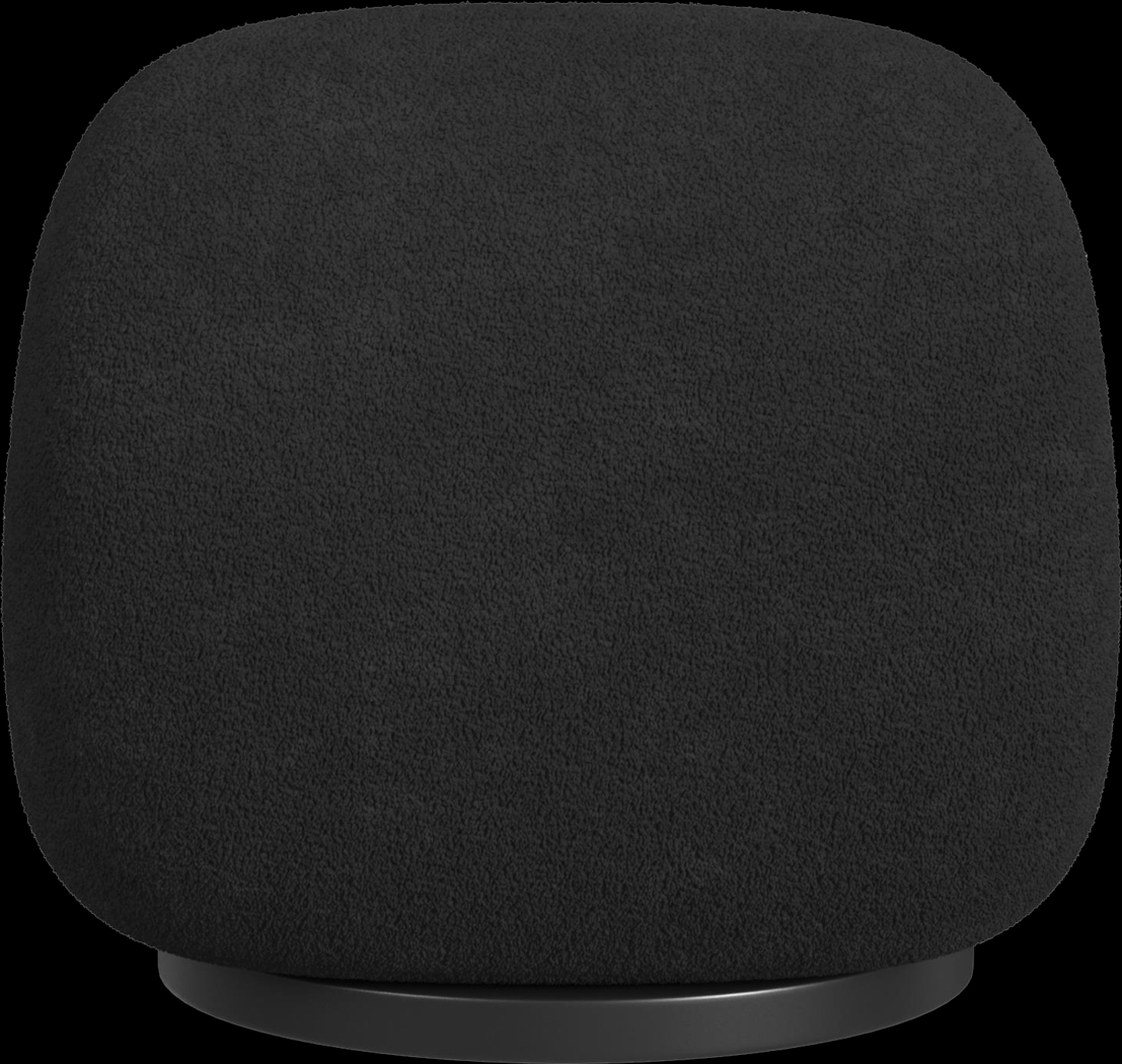 Mehville Black Swivel Accent Chair - Thumbnail - Image 5