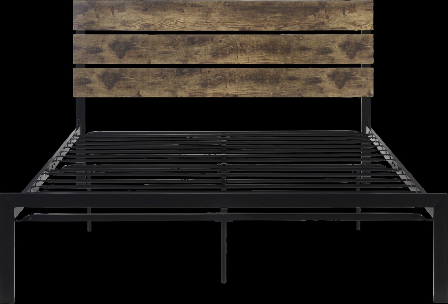 Meigs Brown Full Platform Bed - Thumbnail - Image 5