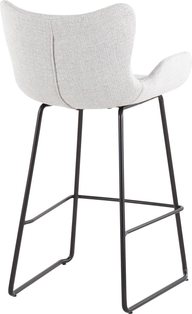 Meinhard Gray Counter Height Stool, Set of 2 - Thumbnail - Image 4