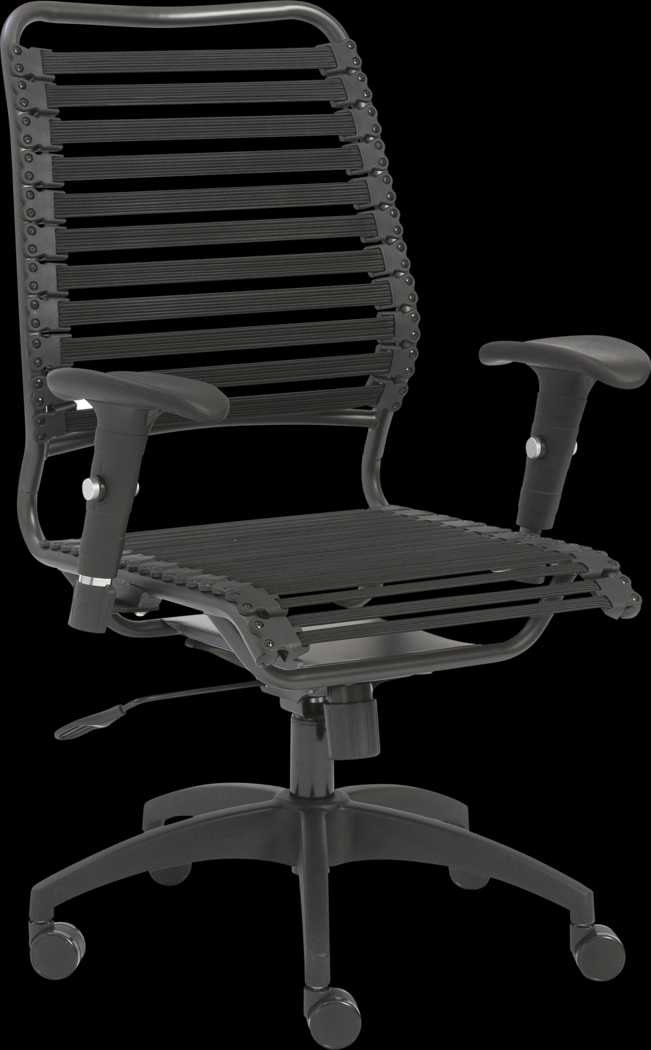 Meink Black Office Chair - Thumbnail - Image 4