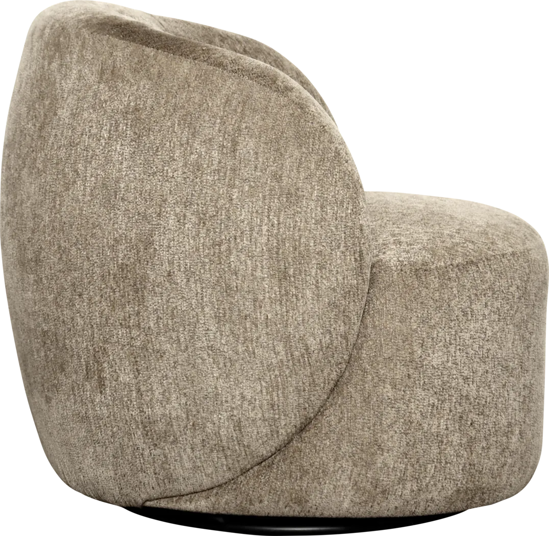 Meiri Gray Swivel Accent Chair - Thumbnail - Image 2