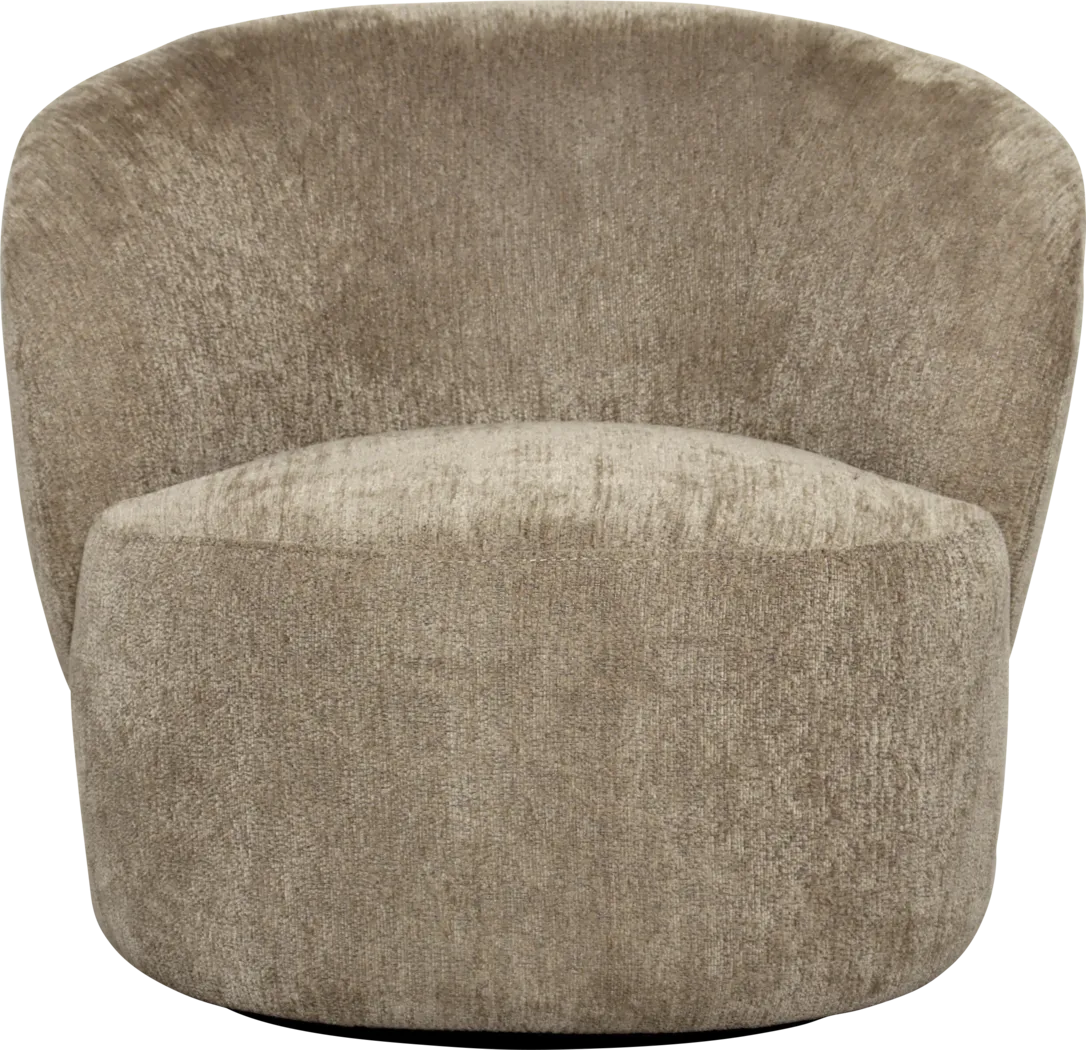 Meiri Gray Swivel Accent Chair - Thumbnail - Image 3