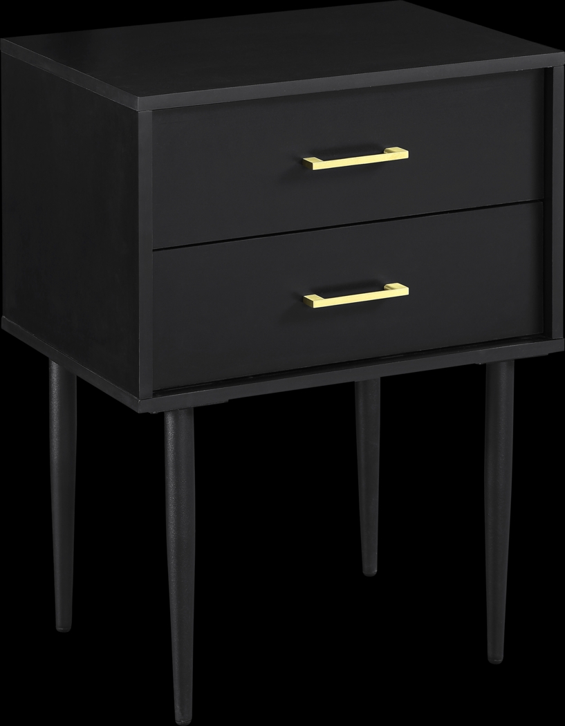 Meissen Black Nightstand - Thumbnail - Image 1