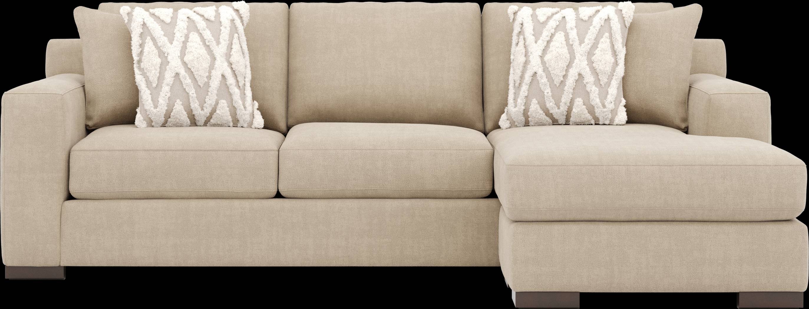 Melbourne Beige 5 Pc Sectional Living Room - Thumbnail - Image 3