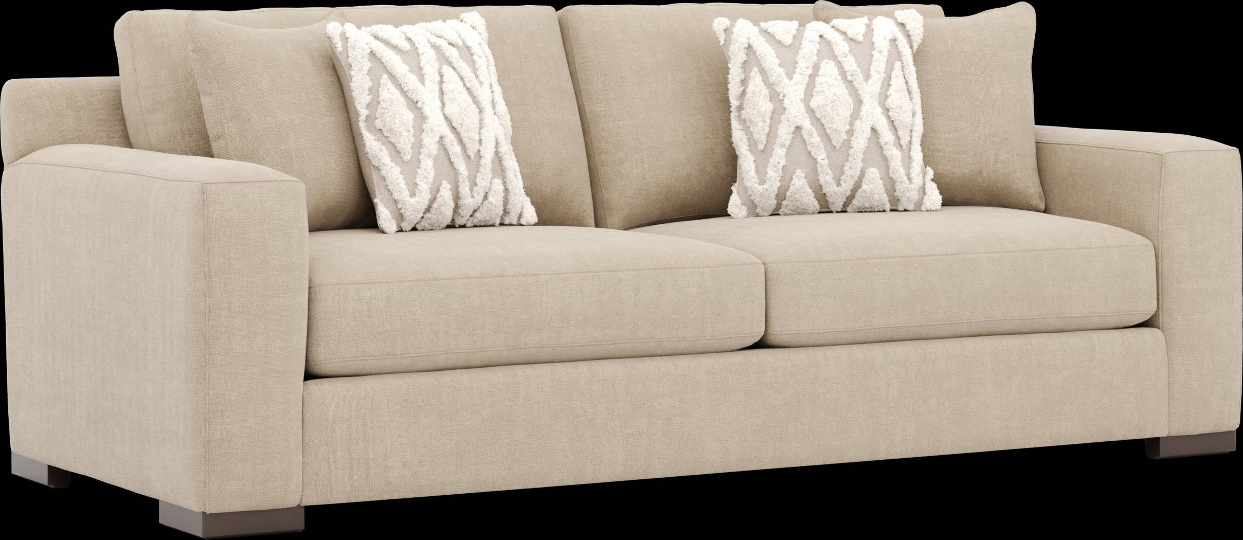 Melbourne Beige Sofa - Thumbnail - Image 2