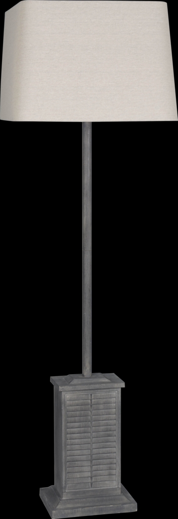 Melbourne Loft Gray Indoor/Outdoor Floor Lamp - Thumbnail - Image 1
