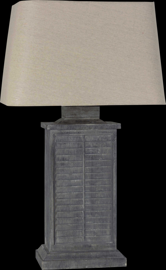 Melbourne Loft Gray Indoor/Outdoor Lamp - Thumbnail - Image 1