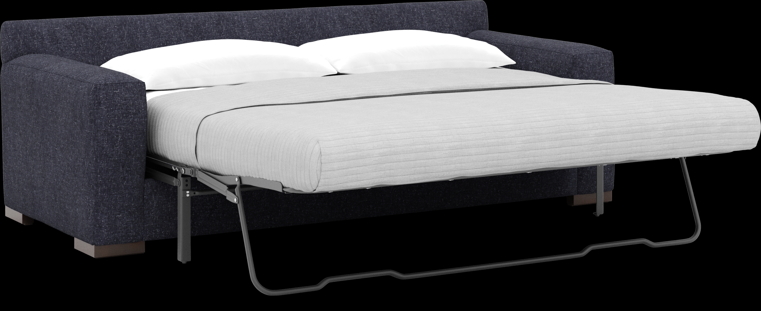 Melbourne Midnight 7 Pc Living Room with Sleeper Sofa - Thumbnail - Image 3