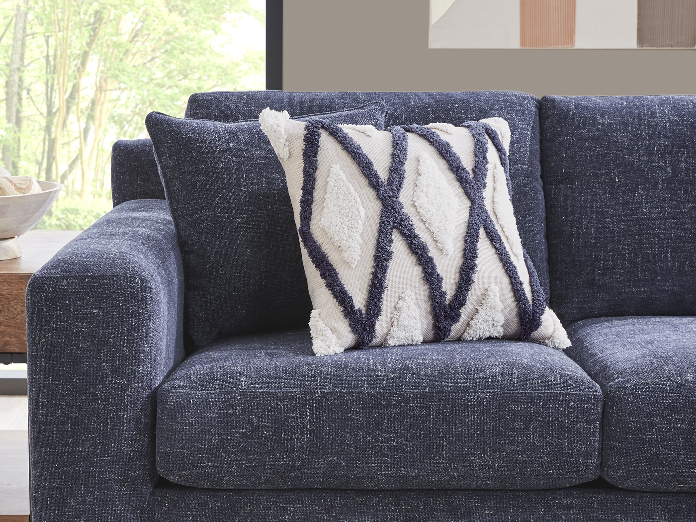 Melbourne Midnight 5 Pc Sectional Living Room - Thumbnail - Image 5