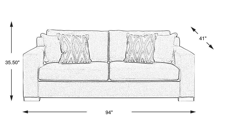 Dimension Image. Please refer to the Dimension Tab on this page for dimension details.