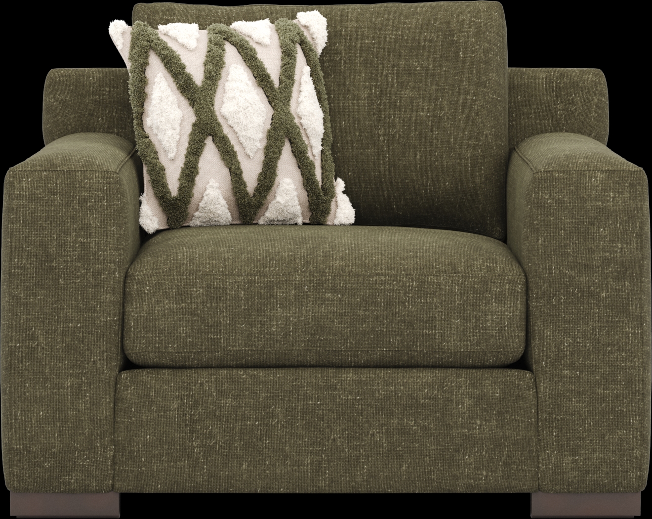 Melbourne Olive 5 Pc Sectional Living Room - Thumbnail - Image 8