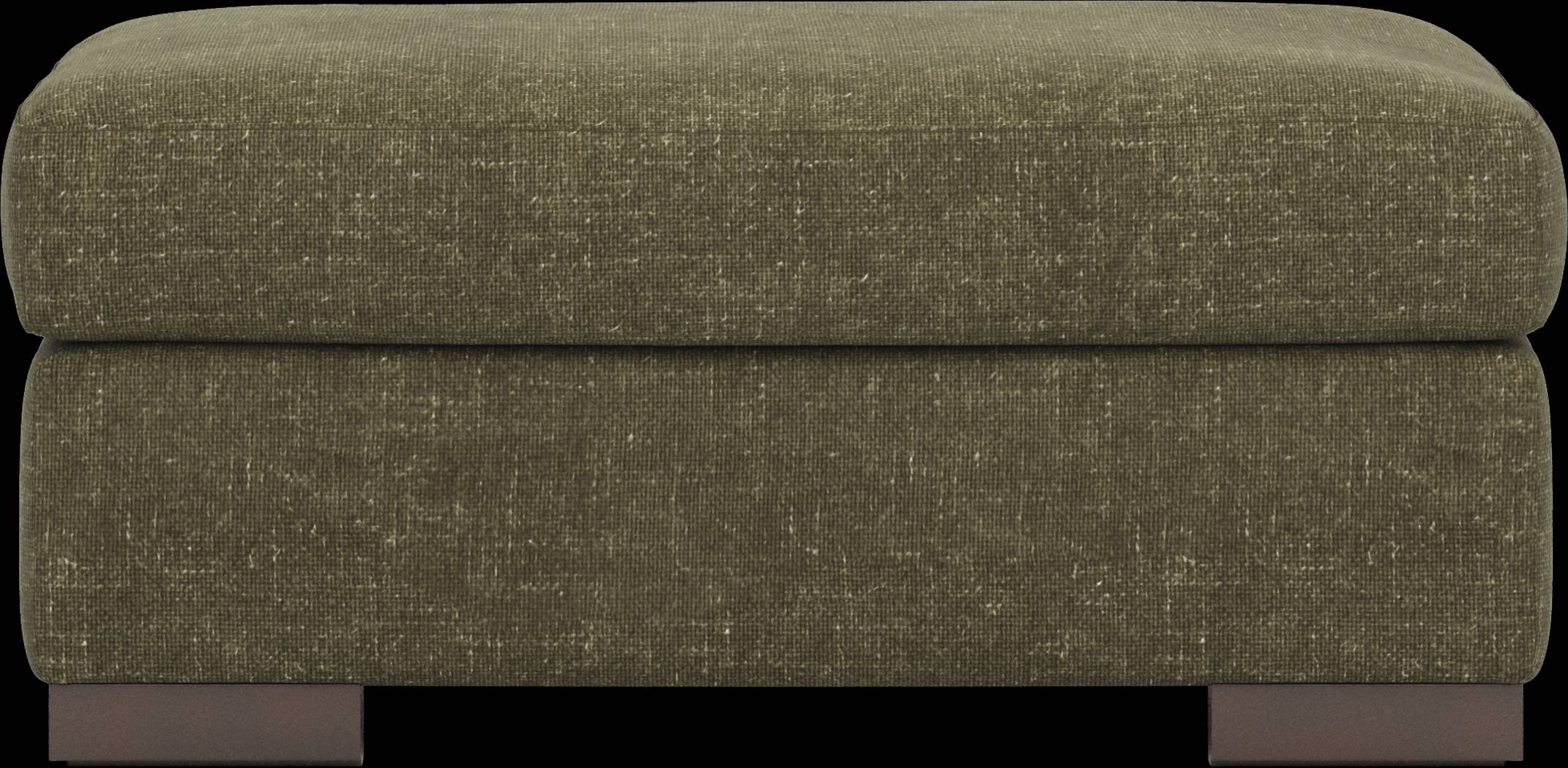 Melbourne Olive Ottoman - Thumbnail - Image 2