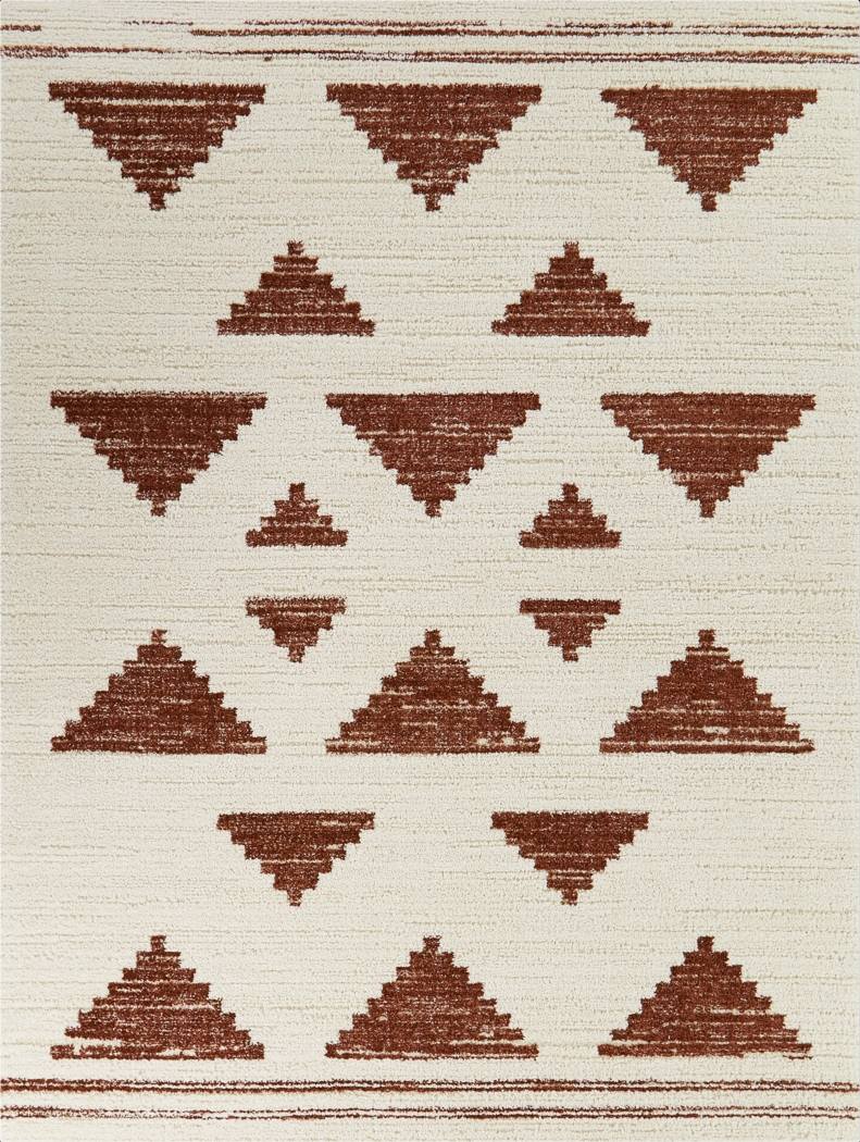 Meldrum Rust 7'10 x 10' Rug - Thumbnail - Image 1