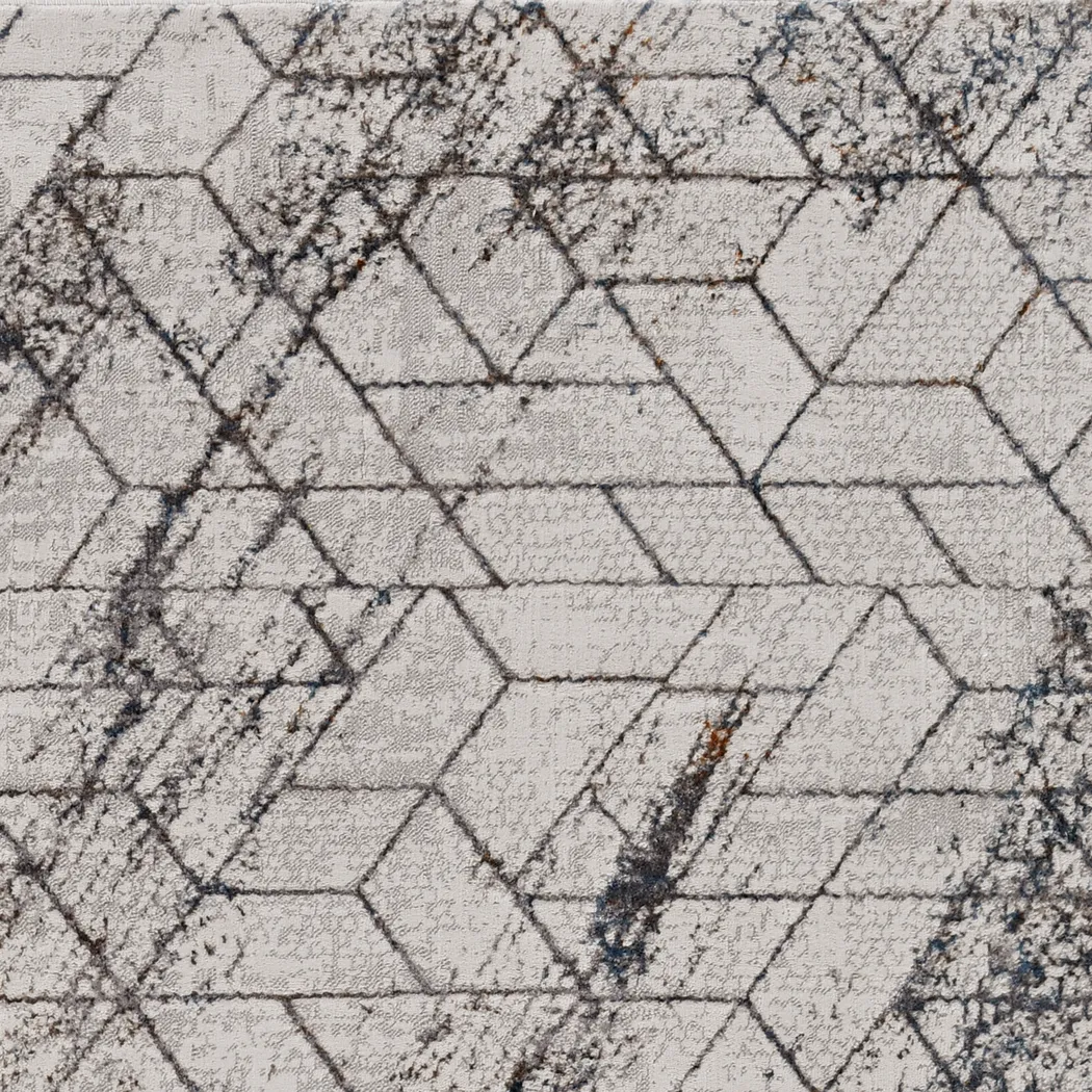 Melicord Ivory 5'3 x 7'7 Rug - Thumbnail - Image 5