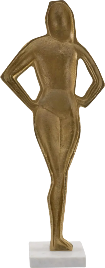 Melicu Gold Sculpture - Thumbnail - Image 3