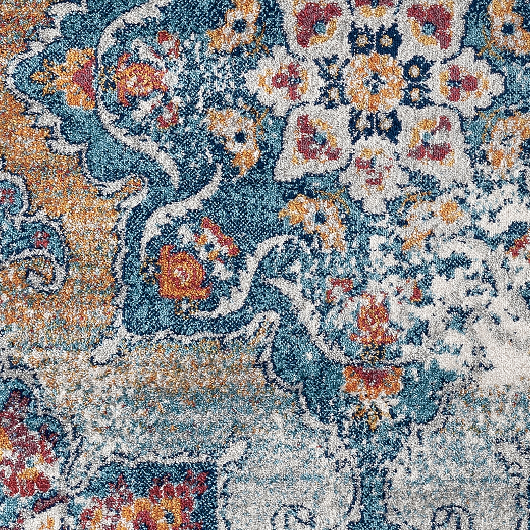 Melidon Orange 7'9 x 9'9 Rug - Thumbnail - Image 5