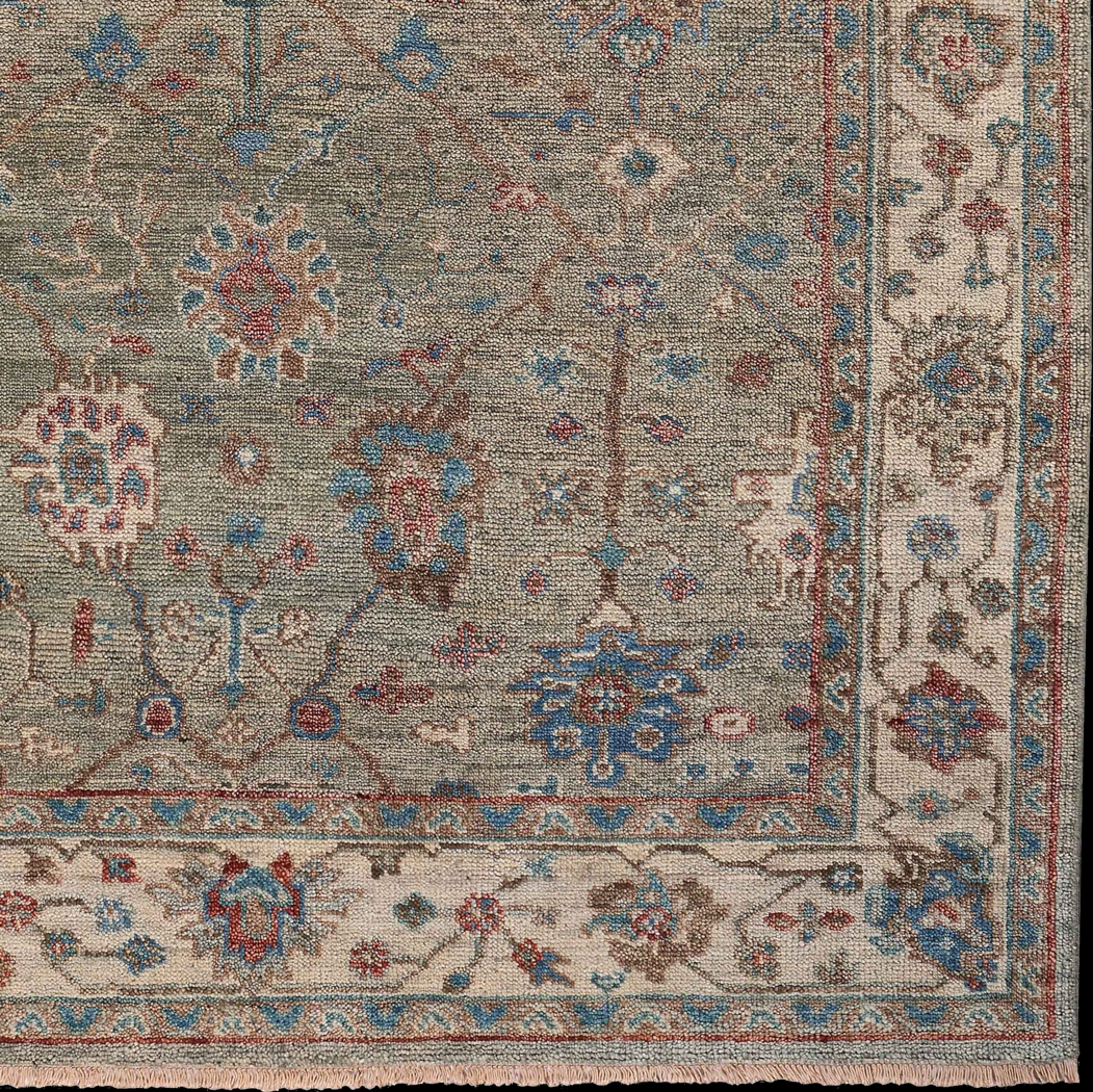Melimore Green 3' x 5' Rug - Thumbnail - Image 3