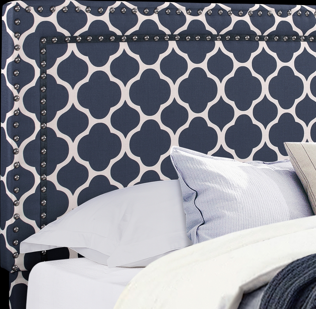 Melina Navy King Bed - Thumbnail - Image 2