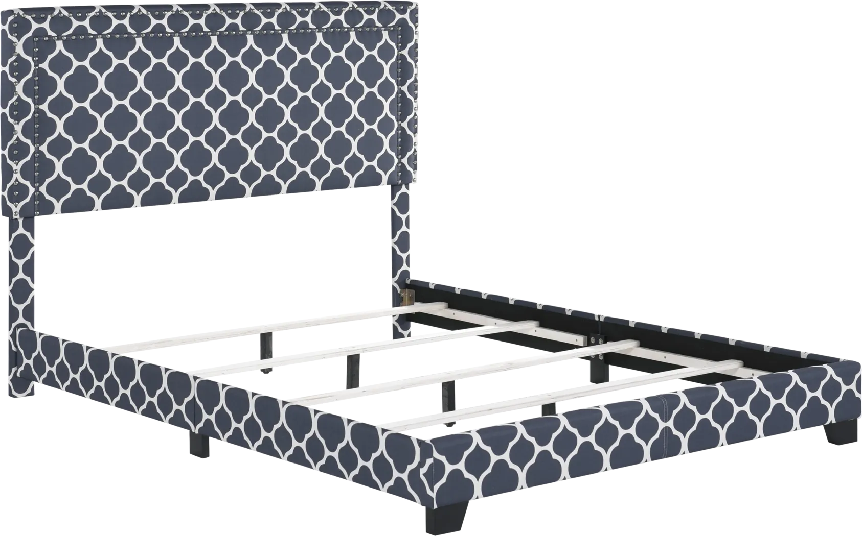 Melina Navy Queen Bed - Image 5