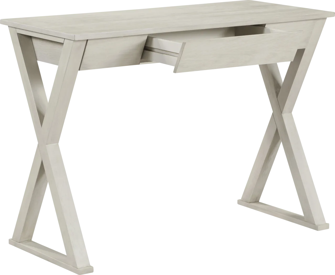 Meline White Writing Desk - Thumbnail - Image 4