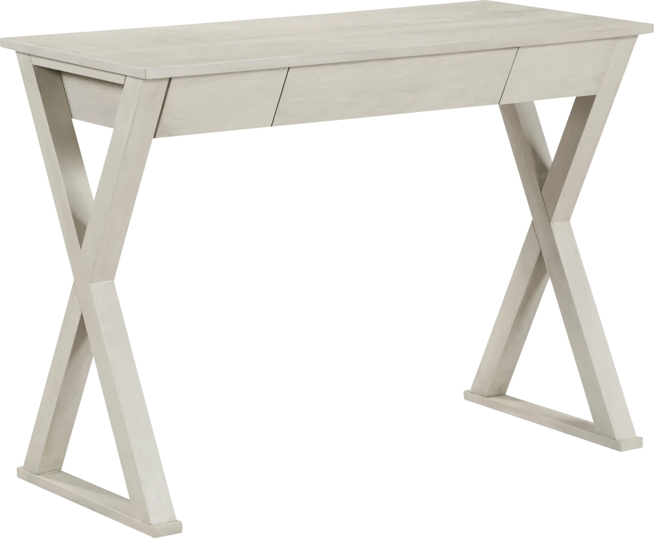 Meline White Writing Desk - Thumbnail - Image 1